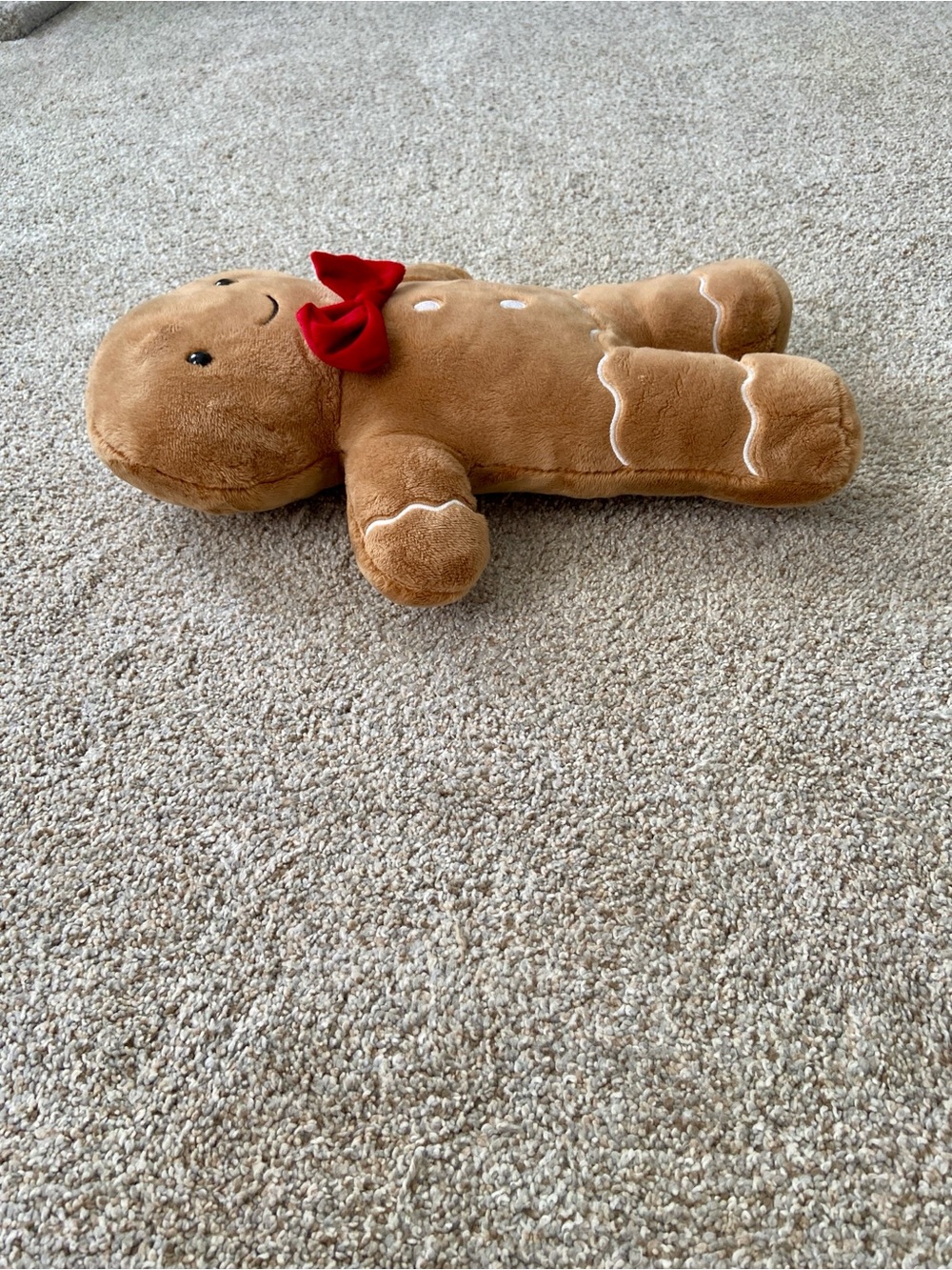 Gingerbread man Pillow Holiday Christmas Decorative Pillow - Picture 8 of 12